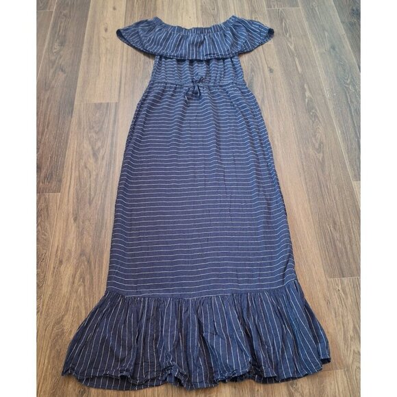 💙 Soho Maxi Dress - Viscose, Linen - Picture 3 of 10